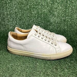 Thursday Boot Co. Everyday Sneakers White Leather Shoes Mens Size 9.5